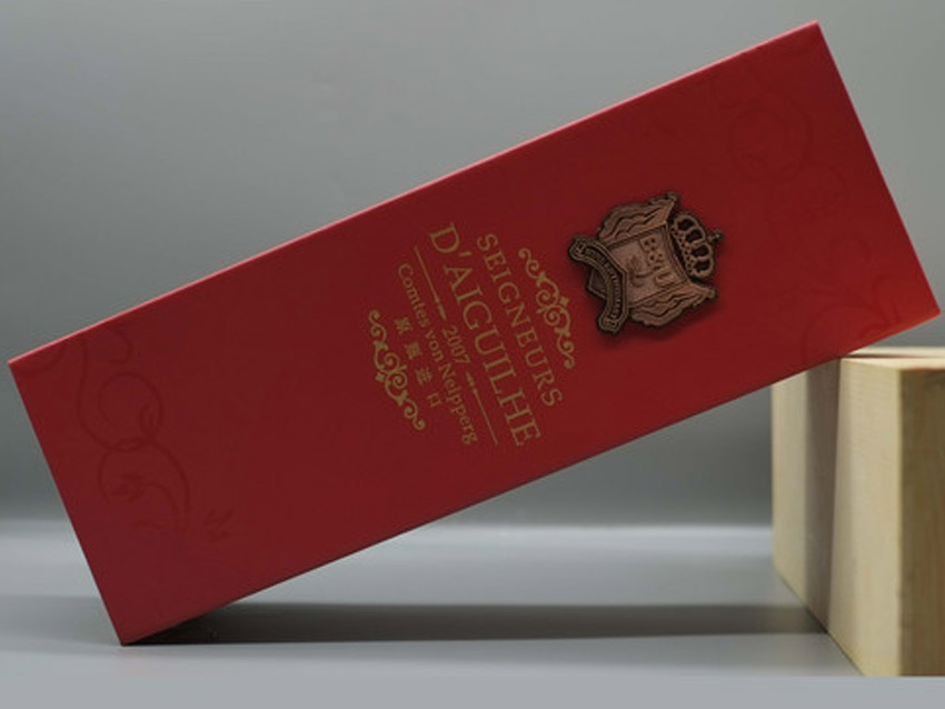 达歌赫伯爵干红葡萄酒2007专用纸盒